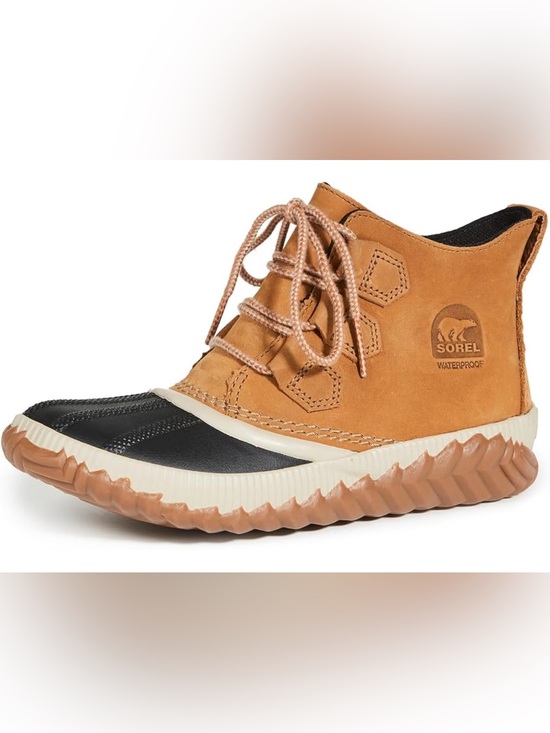 Sorel Shoes - SOREL Out N About Waterproof Duck Boots Rain Snow Winter Brown Black Outdoor 9.5